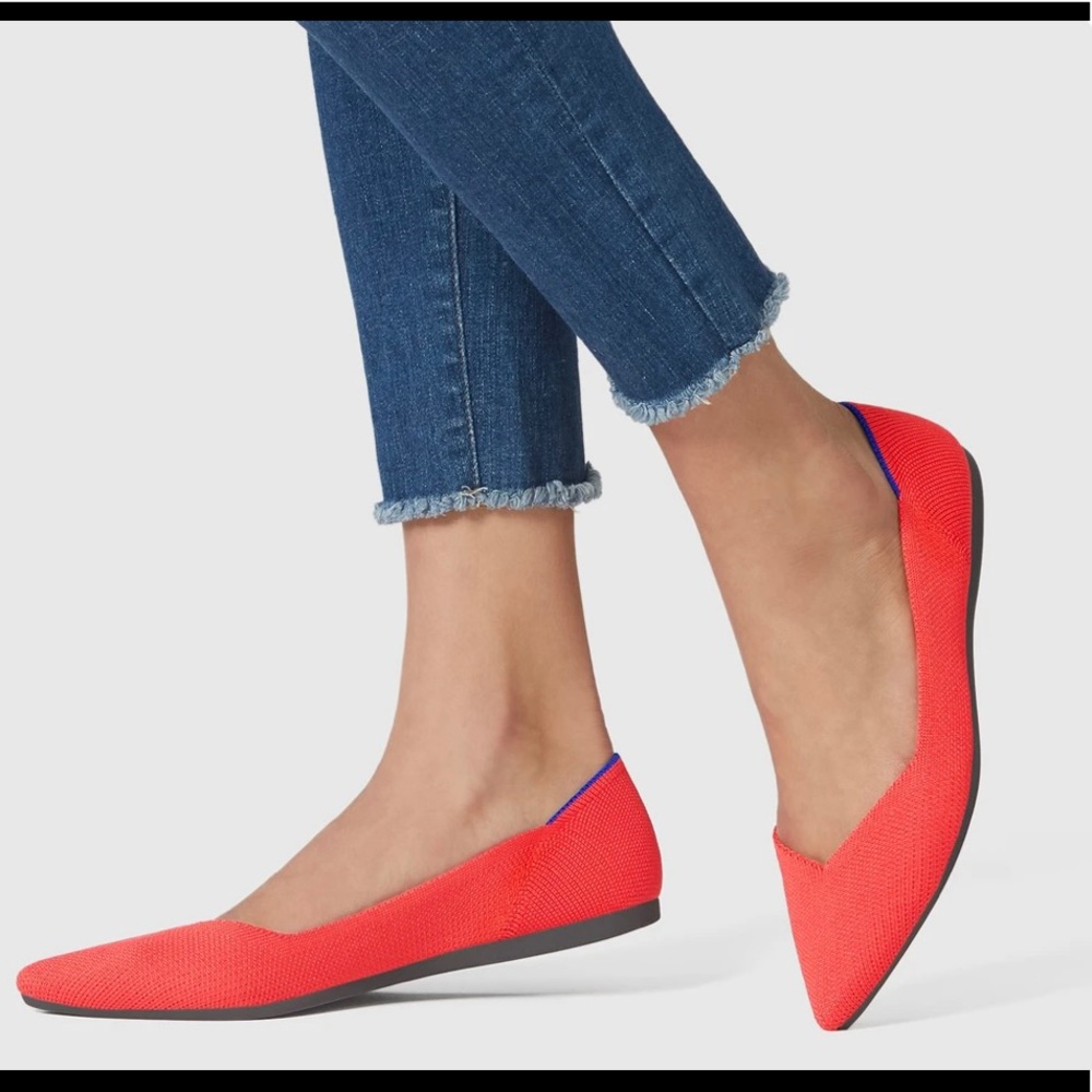 Rothys flame size 8.5 woman’s flat point shoes